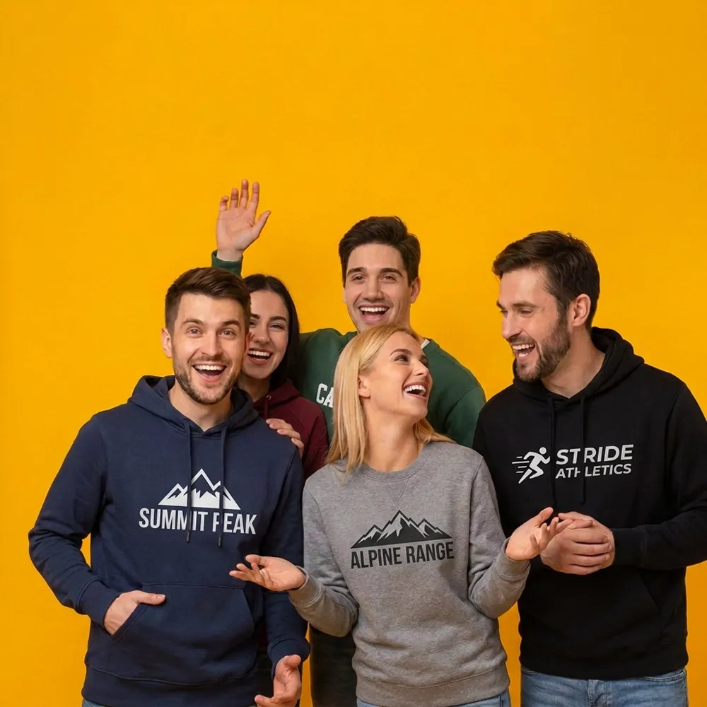 T-shirts and hoodies with your logo!