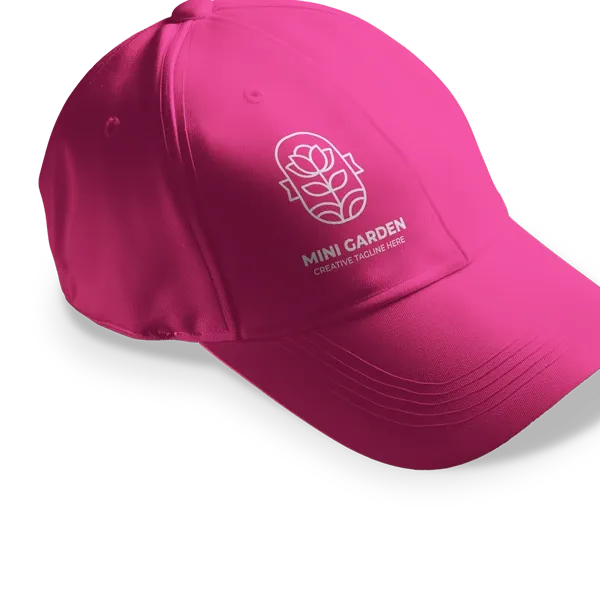 Custom baseball cap — branded caps personalised with logo