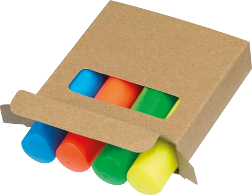 Mini-Textmarker - Mehrfarbig