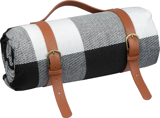 Picnic blanket with carry strap - Multi-color