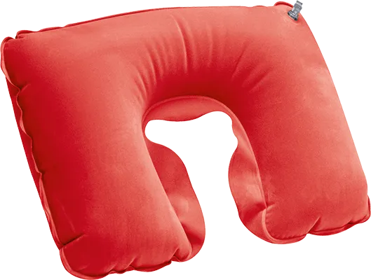 Aufblasbares Nackenkissen - Rot