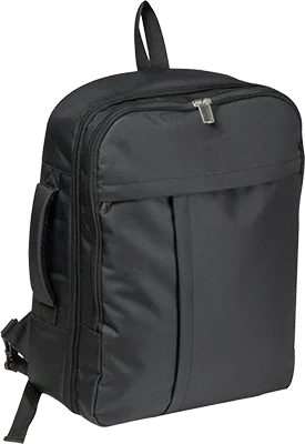rPET travel backpack - Black