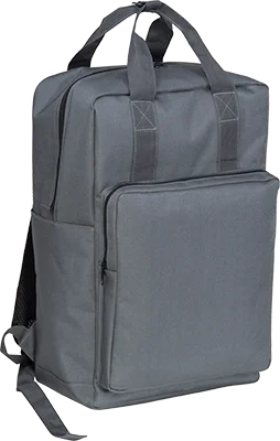 rPET backpack with laptop compartment - Grey