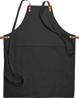 Cotton apron (340 g/m²) - Black
