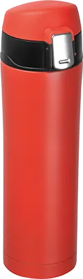 500-ml-Thermoskanne aus Metall - Rot