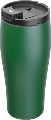 500 ml steel thermo mug - Dark Green