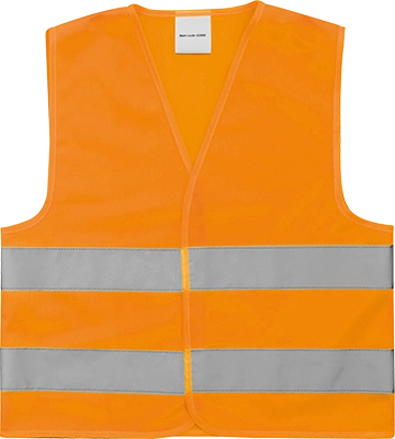 Kinder-Warnweste - Orange