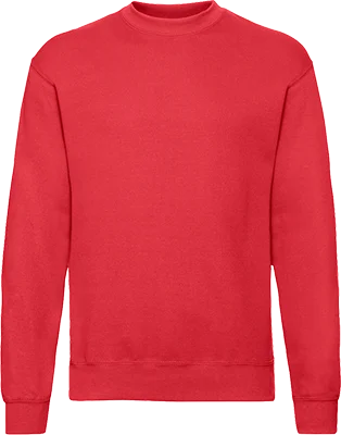 Herren-Sweatshirt mit Rundhals (280 g/m²) - Rot