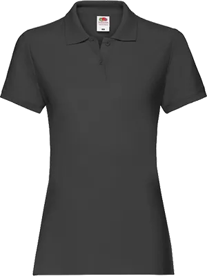 Damen-Poloshirt (180 g/m²) - Schwarz