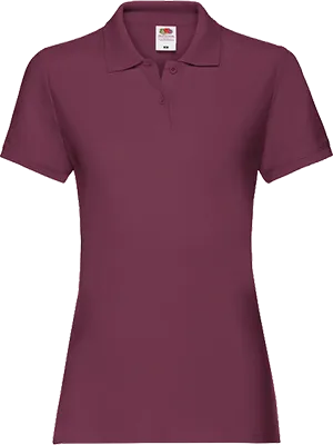 Damen-Poloshirt (180 g/m²) - Bordeaux