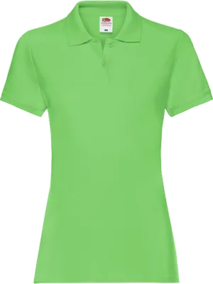 Damen-Poloshirt (180 g/m²) - Világos Zöld