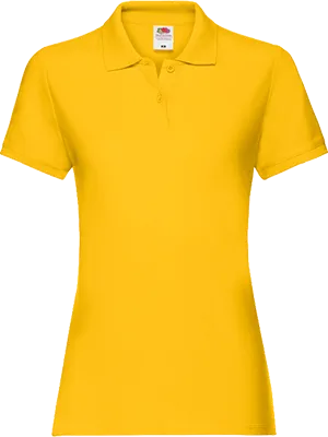 Damen-Poloshirt (180 g/m²) - Gelb