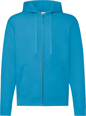 Herren-Zip-Hoodie (280 g/m²) - Hellblau