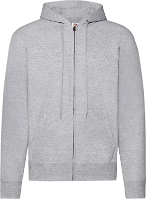 Herren-Zip-Hoodie (280 g/m²) - Grau