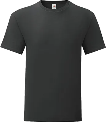 Unisex T-Shirt mit kurzen Ärmeln (150 g/m²) - Schwarz