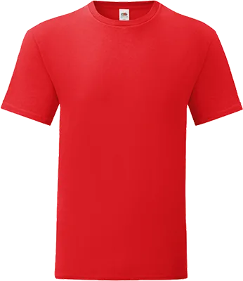 Unisex T-Shirt mit kurzen Ärmeln (150 g/m²) - Rot