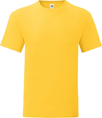 Unisex T-Shirt mit kurzen Ärmeln (150 g/m²) - Gelb