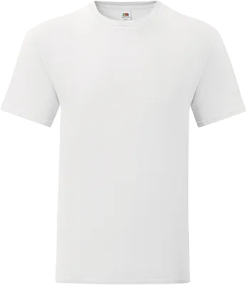 Unisex T-Shirt mit kurzen Ärmeln (150 g/m²) - Weiß