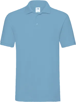 Herren-Poloshirt (180 g/m²) - Hellblau